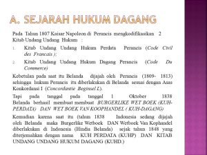 Sejarah Perubahan Hukum Di Indonesia Pasca Kemerdekaan